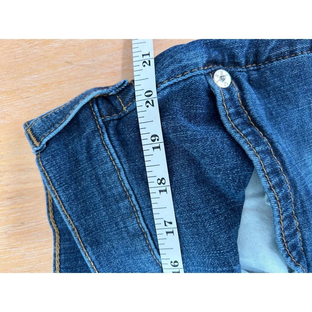 True Religion Mens Straight Leg Blue Denim Jeans‎ Medium Wash Size 42x31